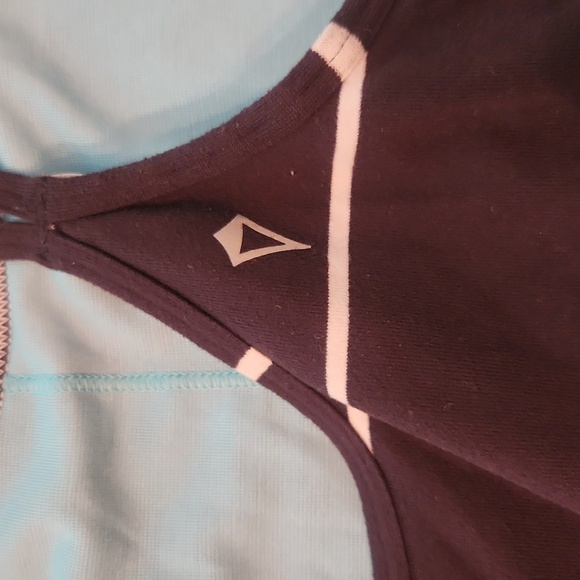 Ivivia Black White Striped Fitted Strappy Tank Size 12 - Picture 7 of 9